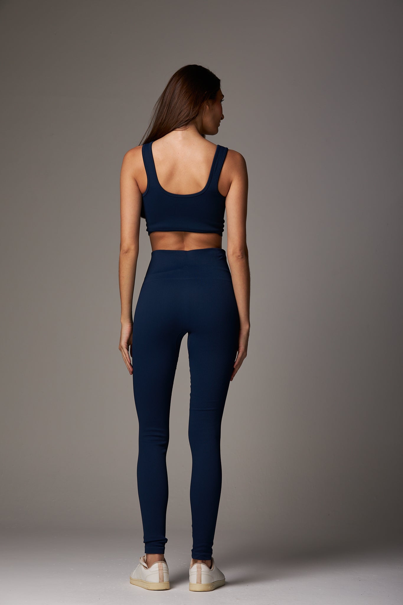 Legging Outsider Seamless Azul Marinho