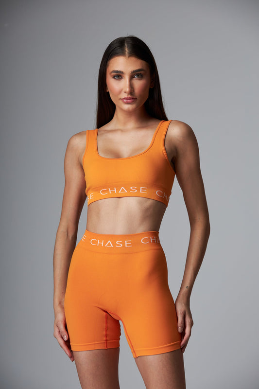 Top Signature Seamless Laranja Bahia