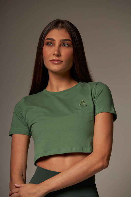 Cropped Essential Botanic Green