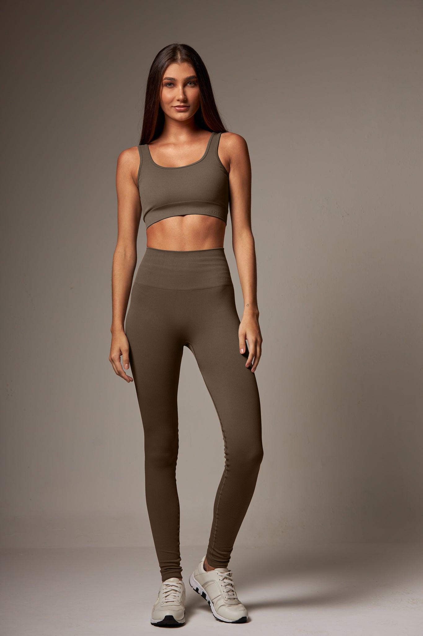 Legging Outsider Seamless Brownish