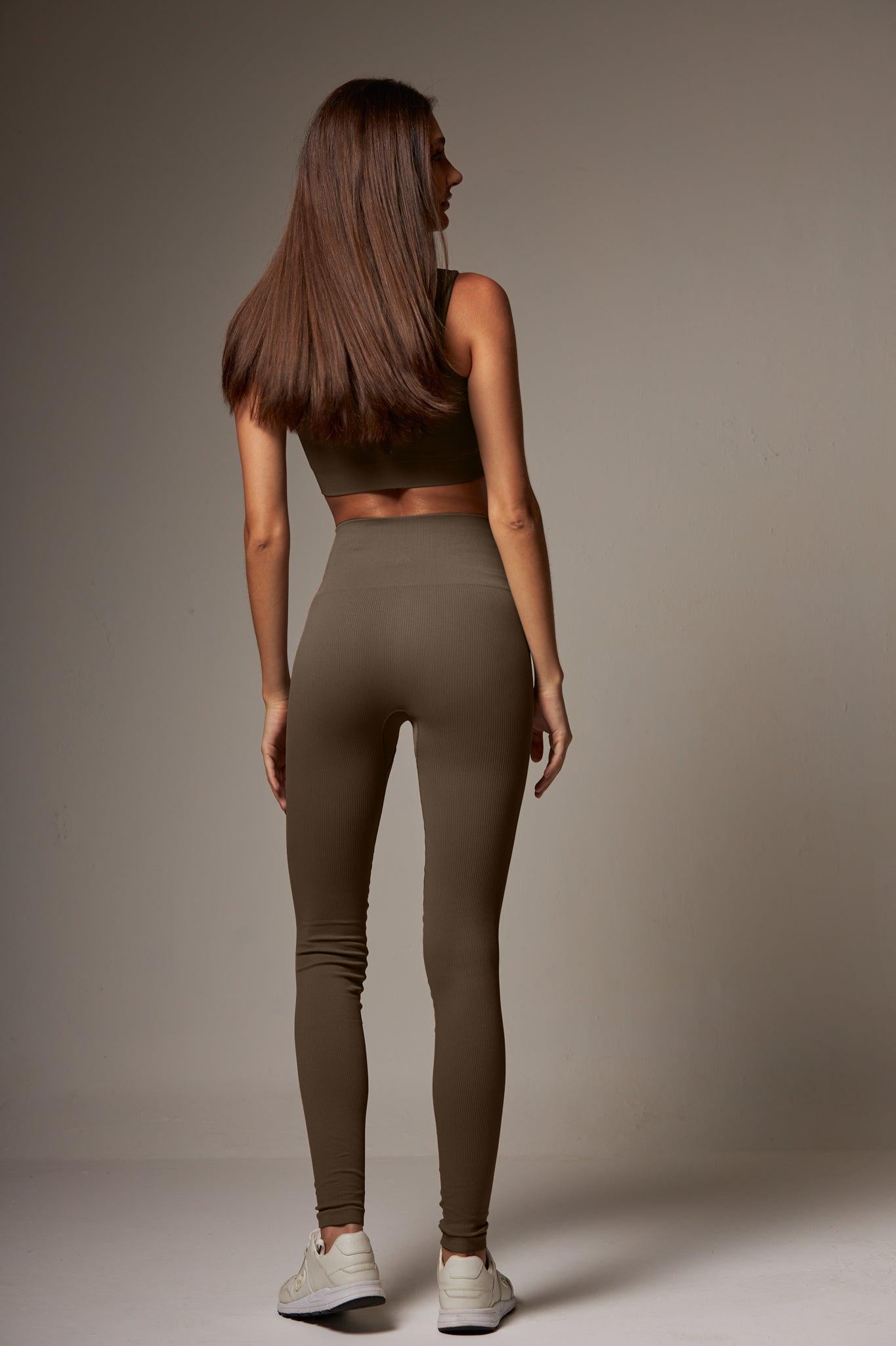 Legging Outsider Seamless Brownish