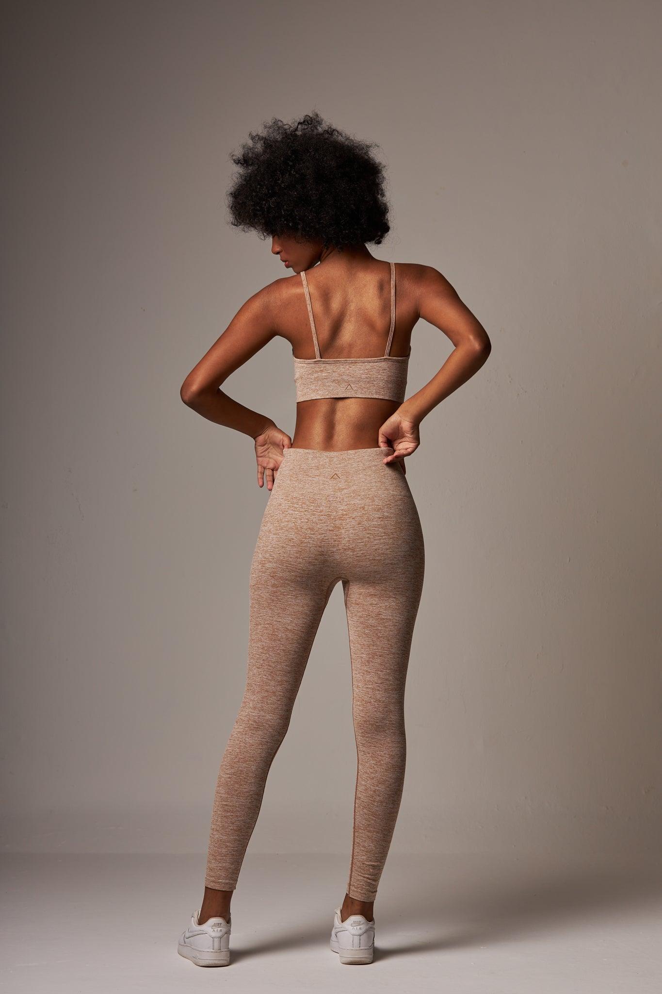 Legging Print Seamless Cinnamon Caramel