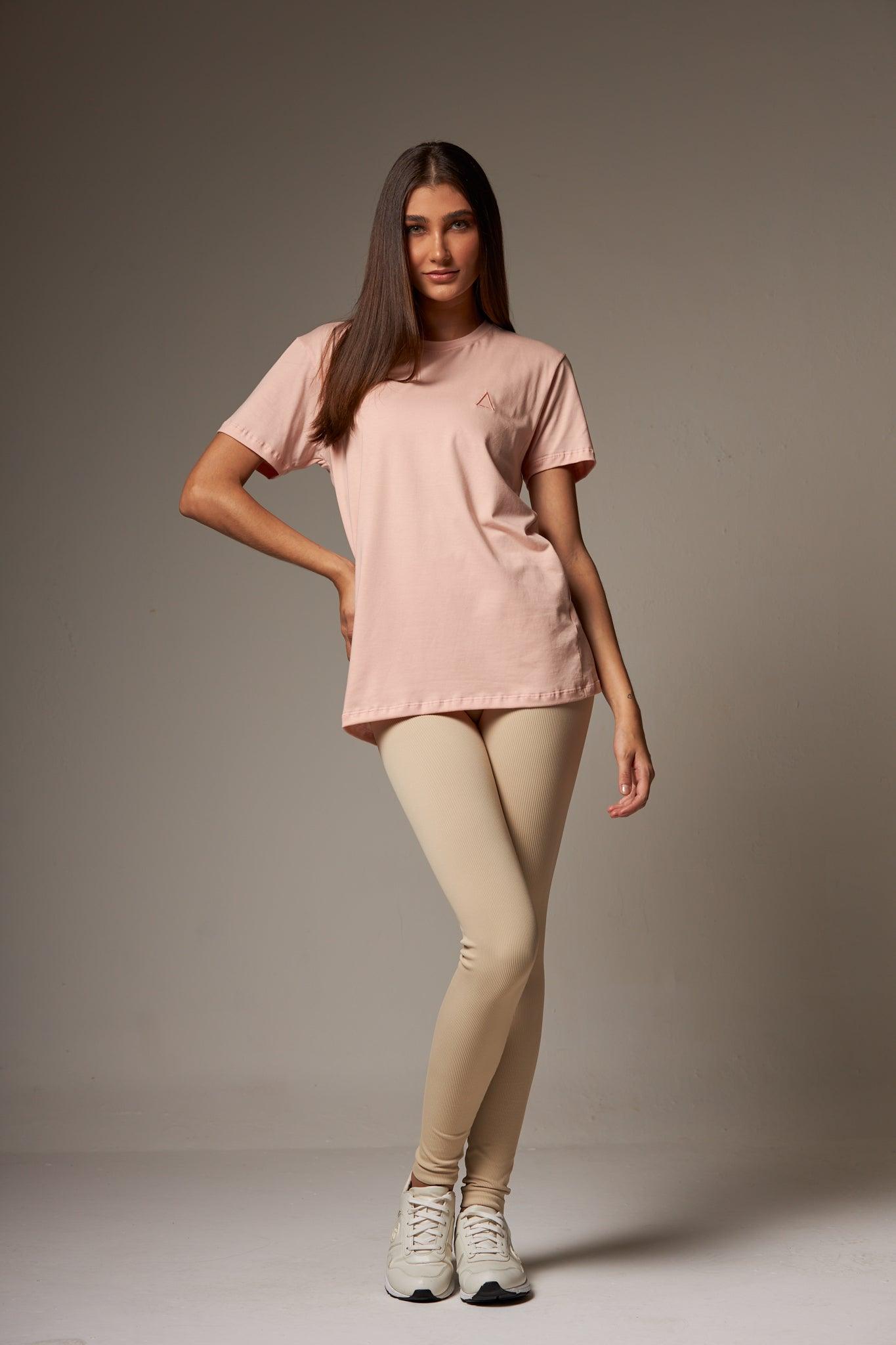 T-shirt Básica Essential Light Pink